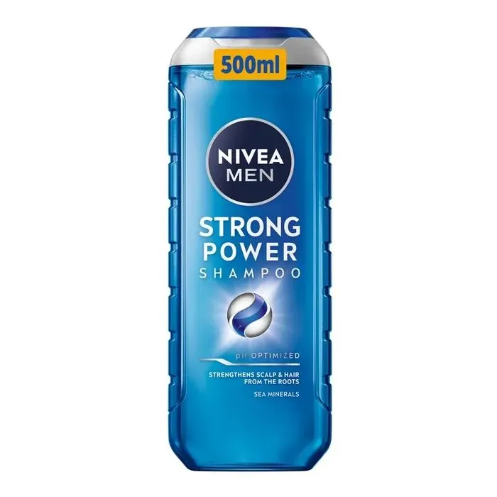 Шампунь Nivea MEN Strong Power Shampoo 500 мл (9005800388908)