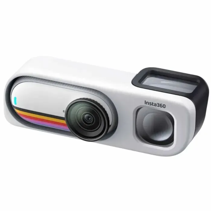 Екшн-камера Insta360 GO 3S Retro Bundle Special Edition Canvas 128G White (6942590201402) зображення 3