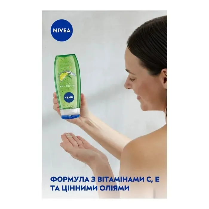 Гель для душа Nivea Lemongrass And Oil Shower Gel 250 мл (4005808125050) изображение 4