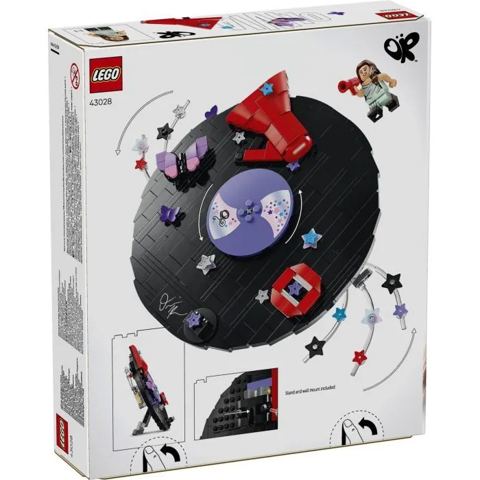 Конструктор LEGO Editions Music Винил Оливии Родриго (43028-) изображение 11