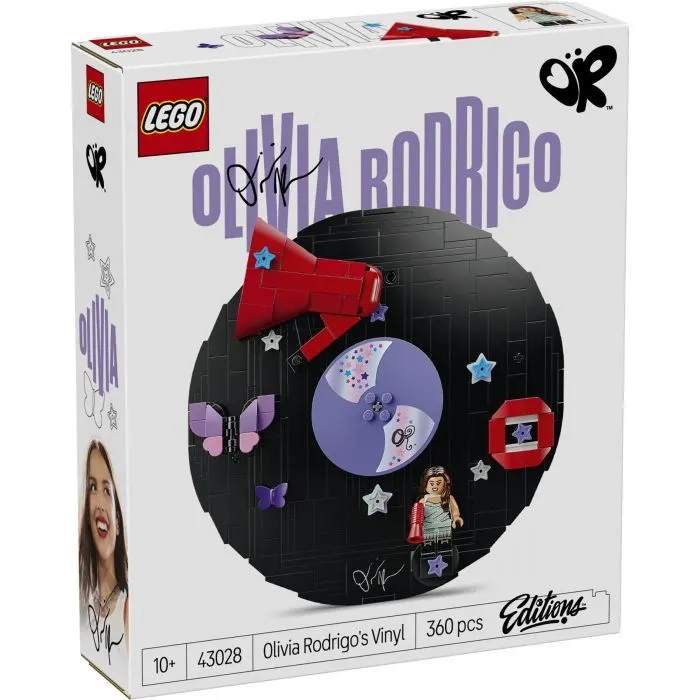 Конструктор LEGO Editions Music Винил Оливии Родриго (43028-)