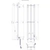 Сушарка для рушників MARIO e-INOX Стелла TR 2.0 K, 1170х250х80 (2.13.052730.P) зображення 2