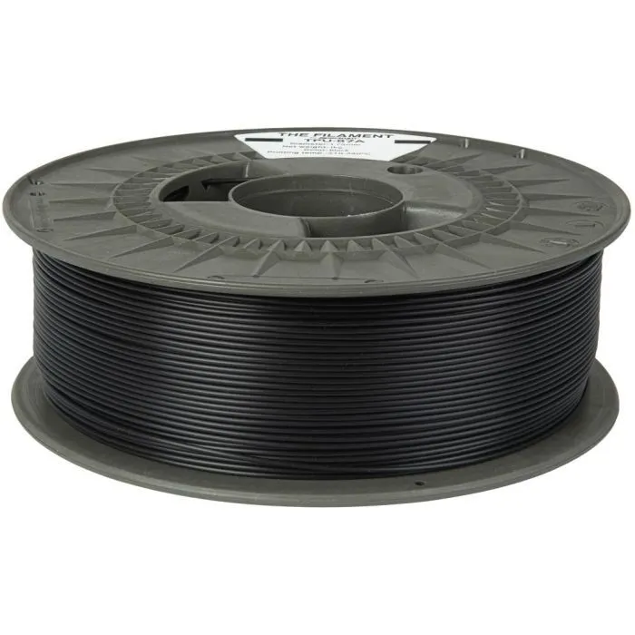 Пластик для 3D-принтера The Filament TPU-87A 1.75mm BLACK 1kg (TF-24131) изображение 2