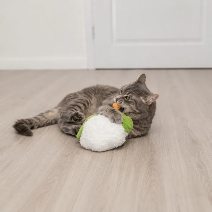 Игрушка для кошек Trixie Цветная капуста XXL с кошачьей мятой 18 см (4011905531588) изображение 2
