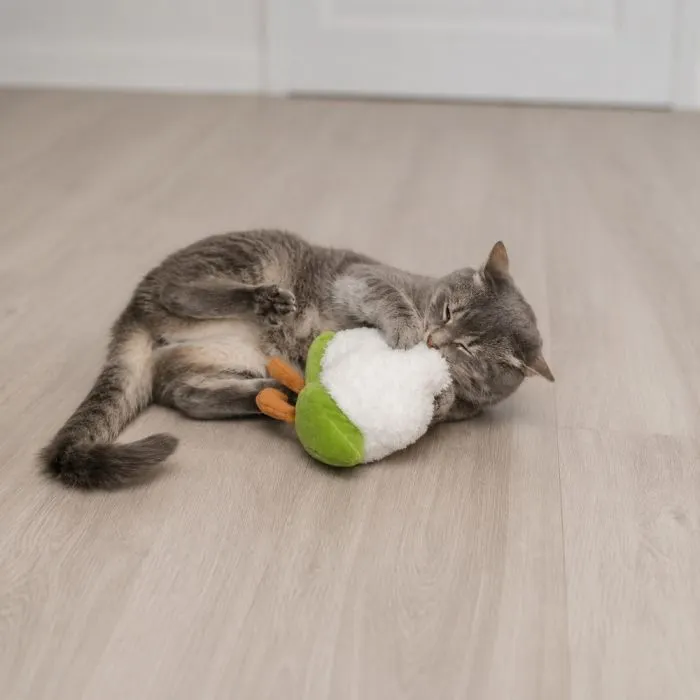 Игрушка для кошек Trixie Цветная капуста XXL с кошачьей мятой 18 см (4011905531588) изображение 3