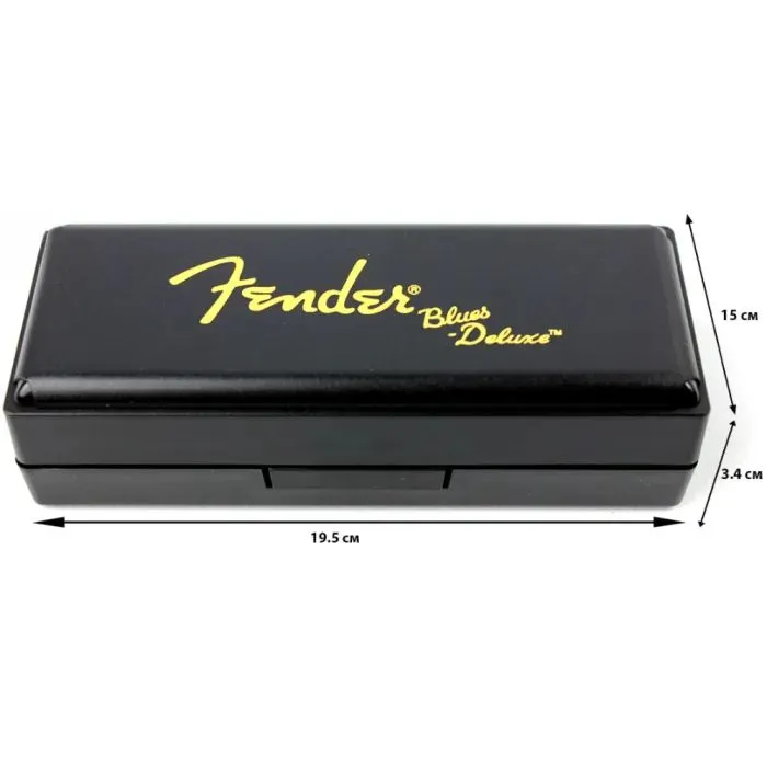 Губна гармоніка Fender Harmonica Blues Deluxe A (219882) зображення 6