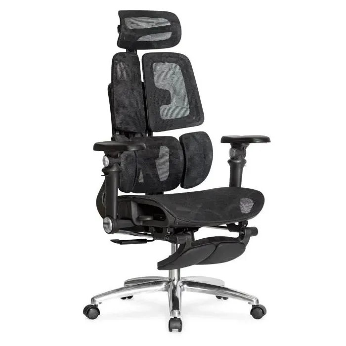 Офісне крісло Mealux S3 Air Plus Black (HF-S3 M/B)