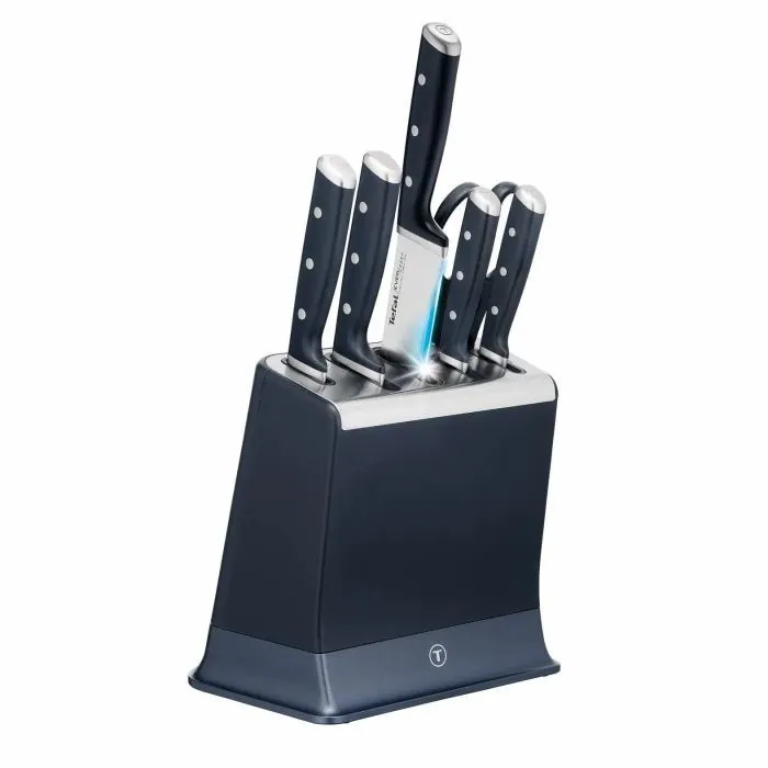 Набор ножей Tefal EverSharp Pro з блоком 6 предметів синій (K297S744) изображение 10
