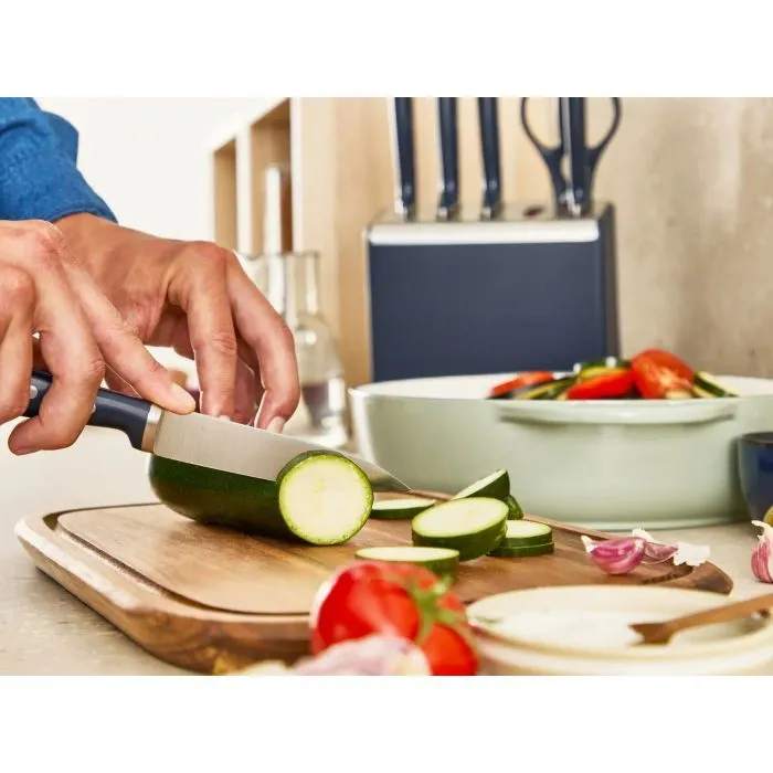 Набор ножей Tefal EverSharp Pro з блоком 6 предметів синій (K297S744) изображение 19