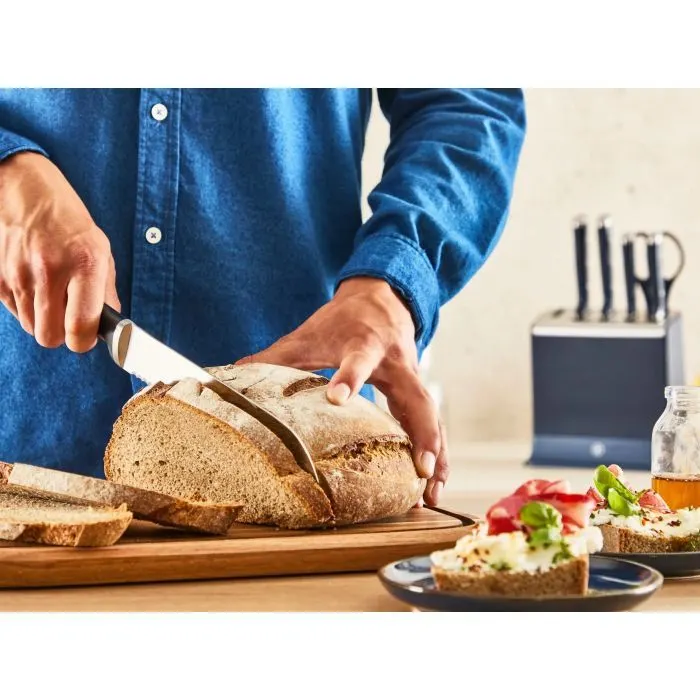 Набор ножей Tefal EverSharp Pro з блоком 6 предметів синій (K297S744) изображение 21