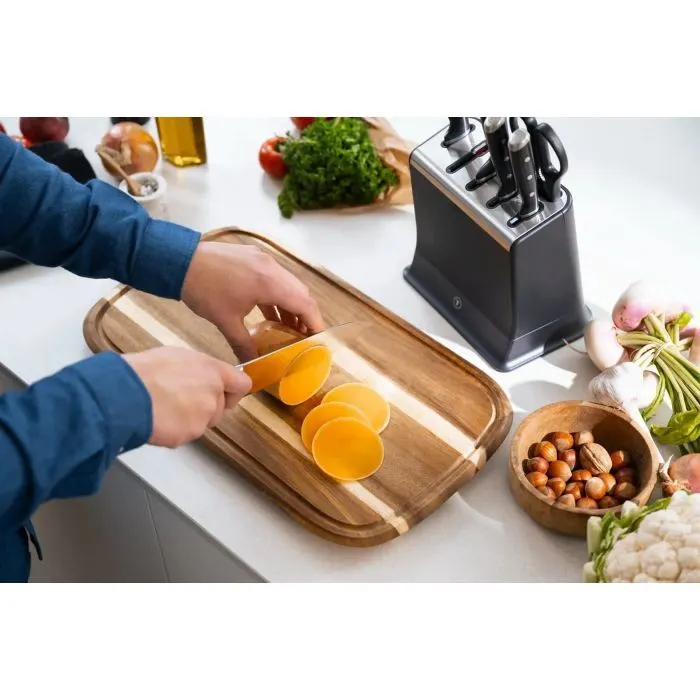 Набор ножей Tefal EverSharp Pro з блоком 6 предметів синій (K297S744) изображение 22