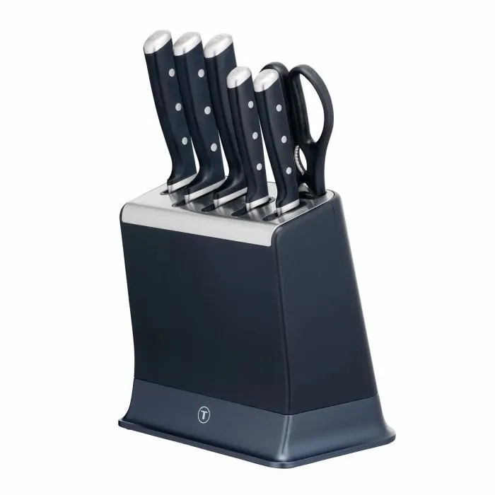 Набор ножей Tefal EverSharp Pro з блоком 6 предметів синій (K297S744) изображение 9