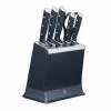 Набор ножей Tefal EverSharp Pro з блоком 6 предметів синій (K297S744)