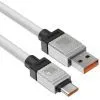 Дата кабель USB AM to USB-C 1.0m 100W white Baseus (CAKW000602) изображение 5