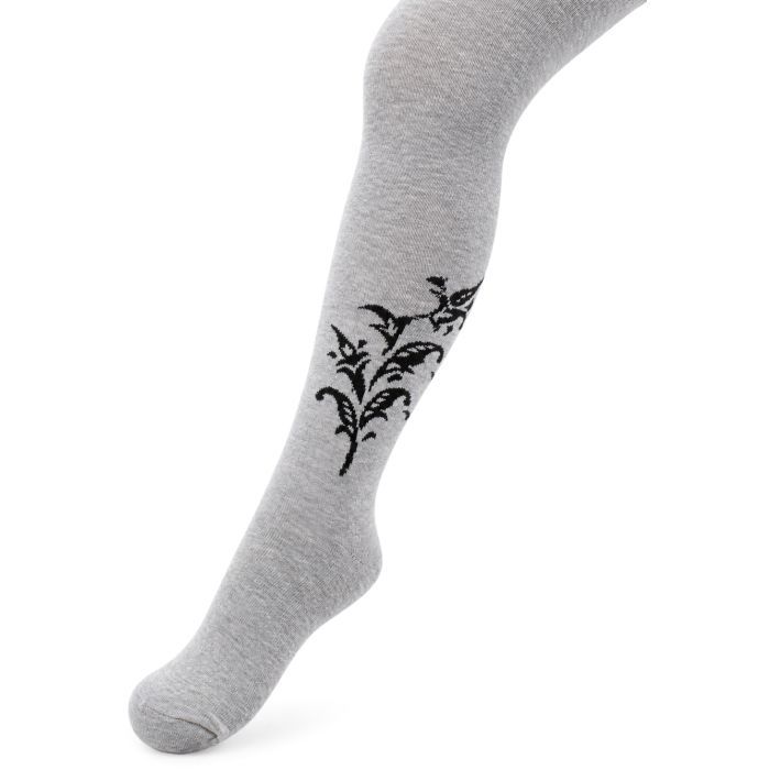 Колготки детские BNM с цветами (M0C0301-1215-5G-darkgray)