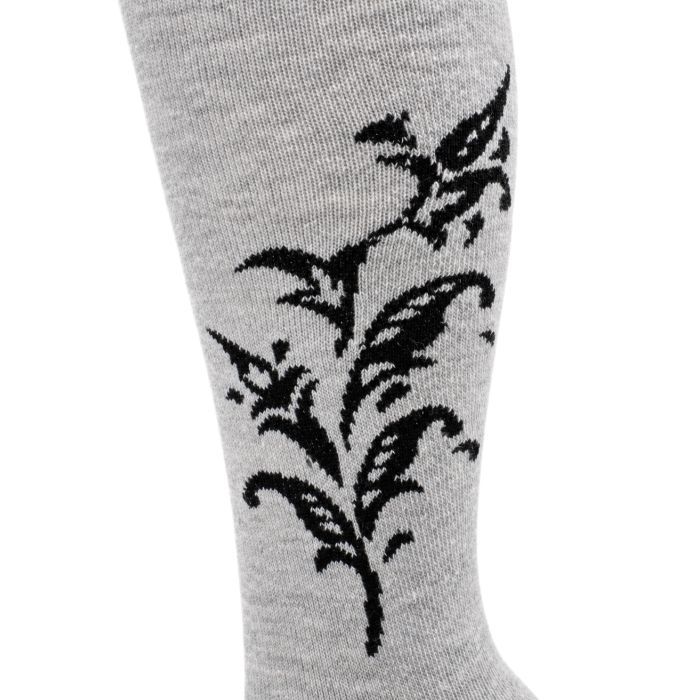 Колготки детские BNM с цветами (M0C0301-1215-5G-darkgray) изображение 2