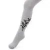 Колготки детские BNM с цветами (M0C0301-1215-5G-lightgray)