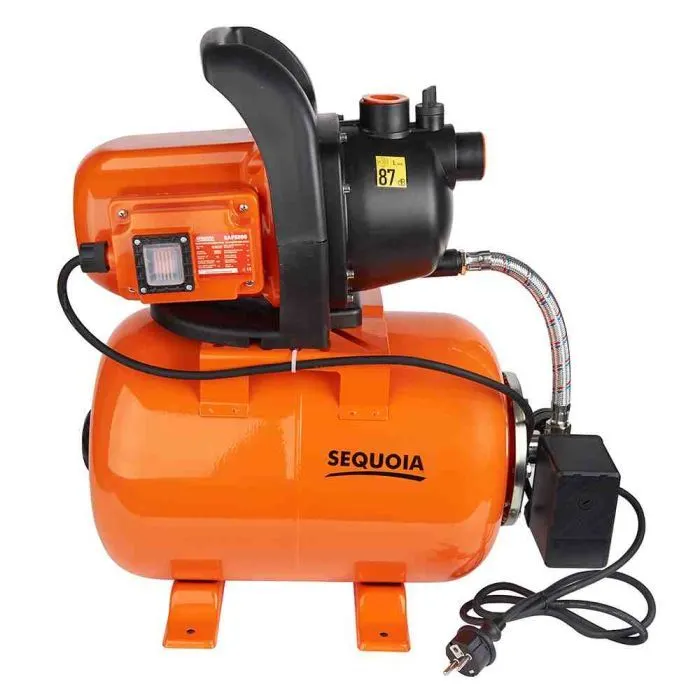 Насосна станція SEQUOIA 0.8kW, для чистої води, 3400л/год (SAPS800-B) зображення 2