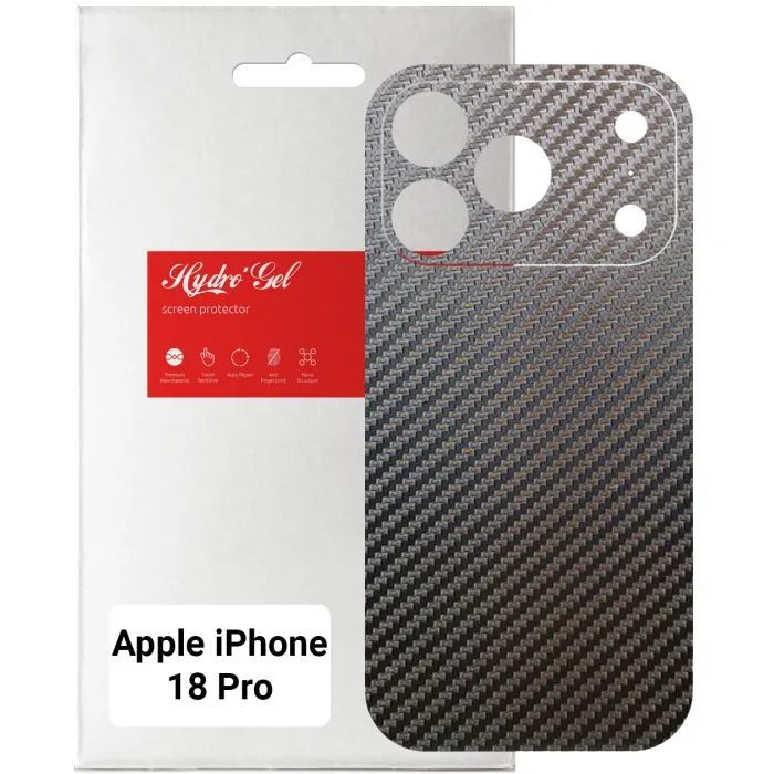 Плівка захисна Armorstandart Back Film Carbone Apple iPhone 18 Pro (ARM94242)