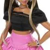 Лялька Barbie Deluxe Style колекції Pink & Black – чорний топ (JJN74) зображення 5