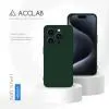 Чохол до мобільного телефона ACCLAB SoftShell Apple iPhone 15 Pro Dark Green (1283126586460) зображення 4