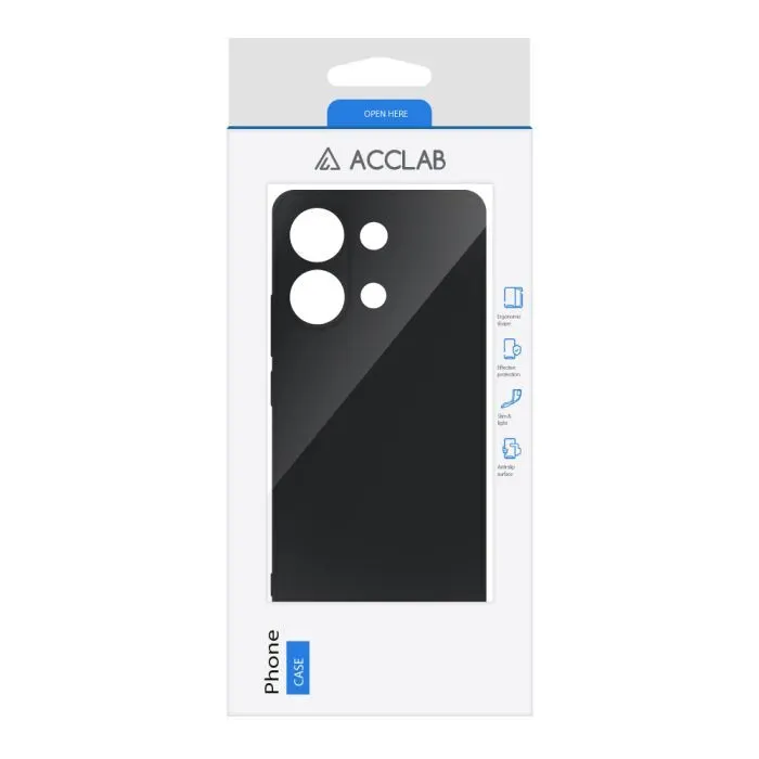 Чохол до мобільного телефона ACCLAB SoftShell Xiaomi Redmi Note 13 4G Black (1283126592157) зображення 2