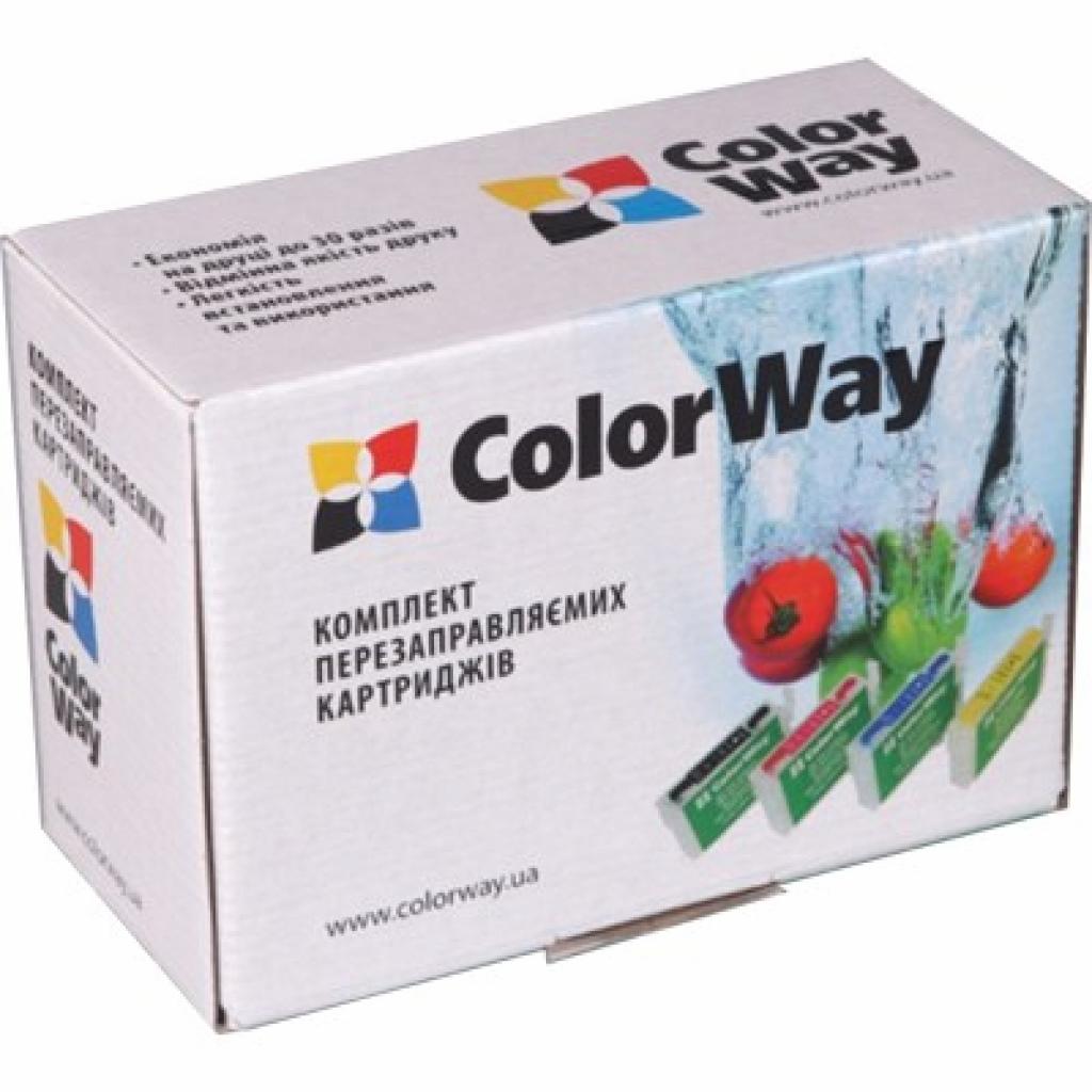 Комплект перезаправних картриджів ColorWay BROTHER LC-61/LC-980/LC-1100 (DCP145RN-4.1)