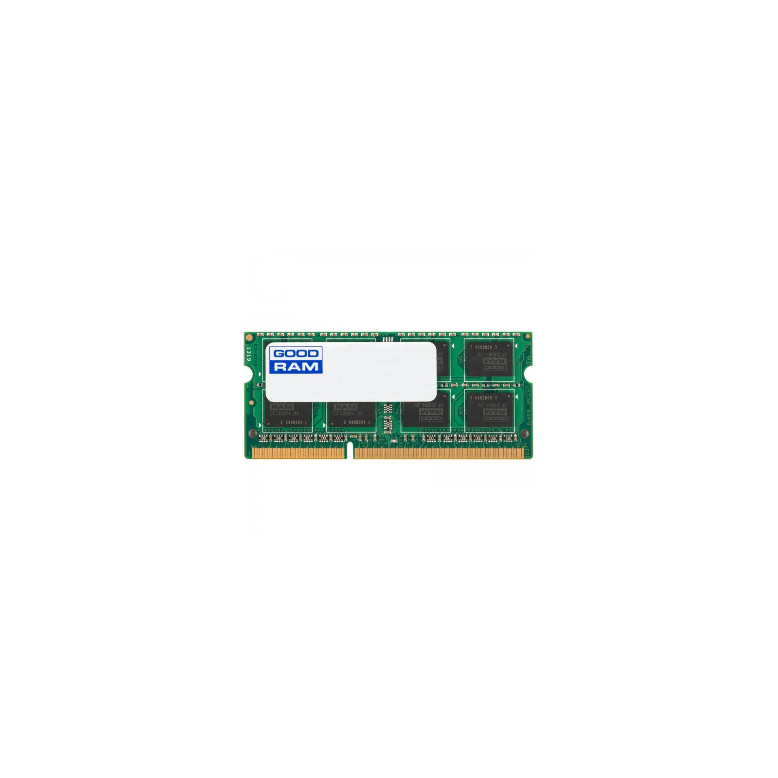 Модуль памяти для ноутбука SoDIMM DDR3 4GB 1066 MHz Goodram (W-AMM10664GB9 / W-AMM10664G)