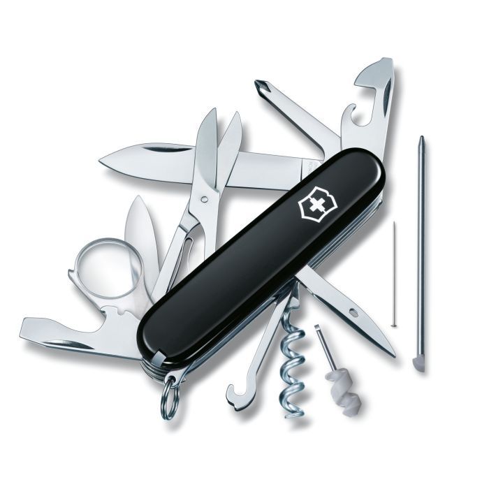 Нож Victorinox Explorer 91 мм Чорний (1.6705.3)