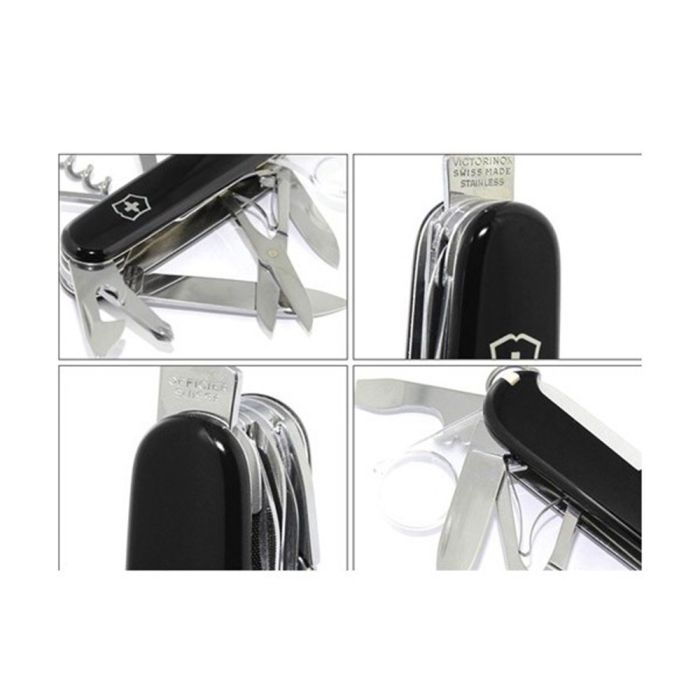 Нож Victorinox Explorer 91 мм Чорний (1.6705.3) изображение 3