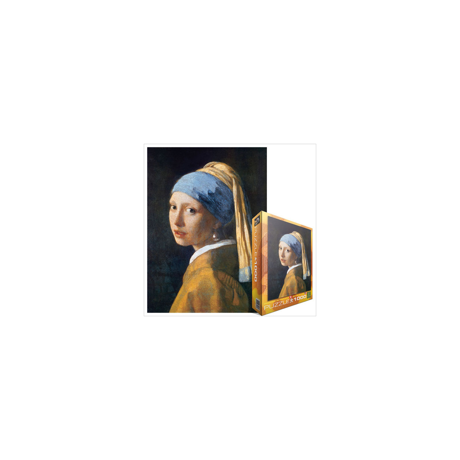 Пазл Eurographics «Девушка с жемчужной серёжкой» Ян Вермеер (6000-5158)