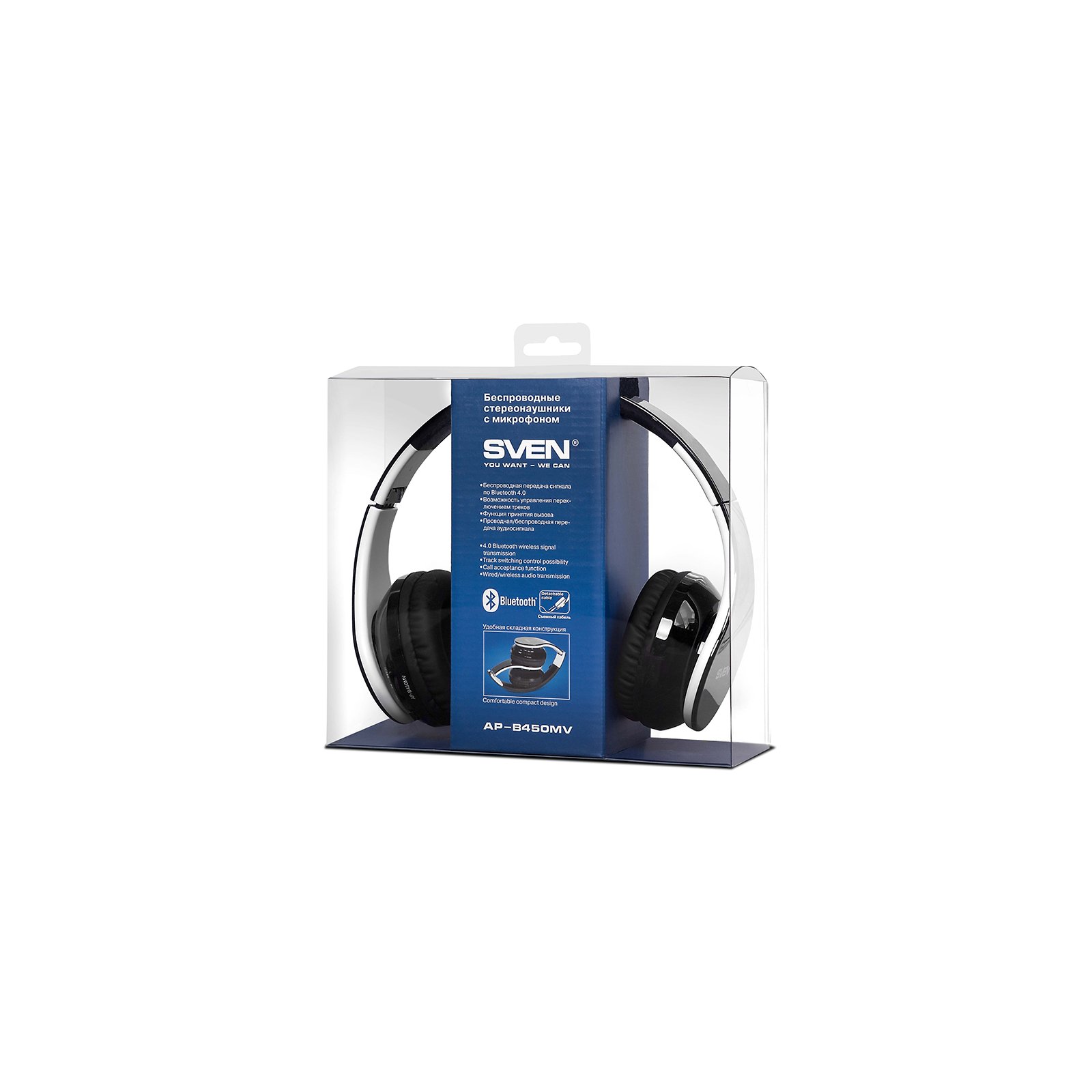 Навушники Sven AP-B450MV Bluetooth (AP-B450MV) зображення 6