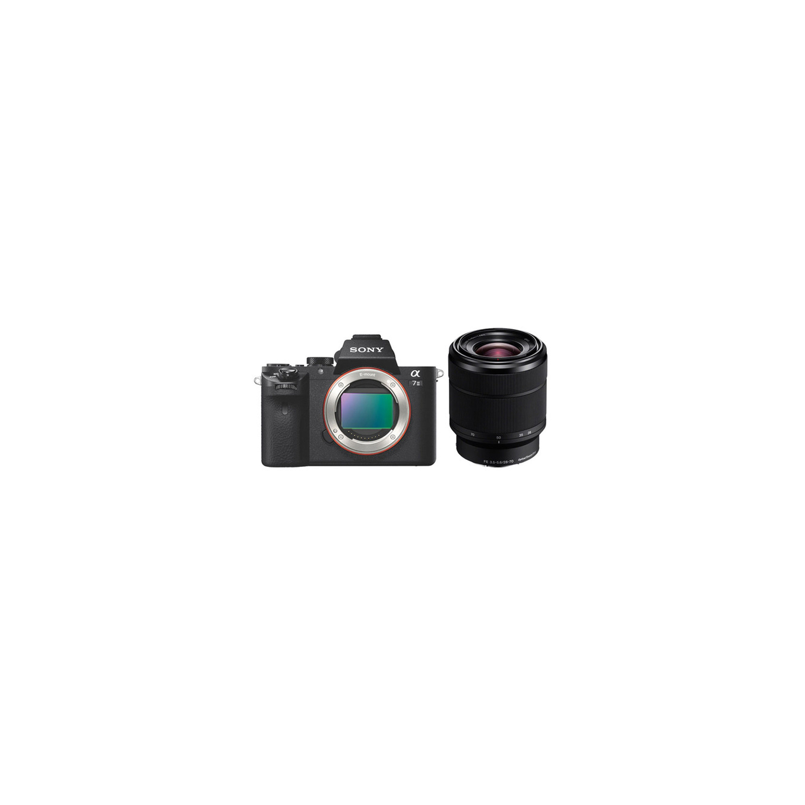 Цифровий фотоапарат Sony Alpha 7 M2 28-70 KIT black (ILCE7M2KB.CEC) зображення 2