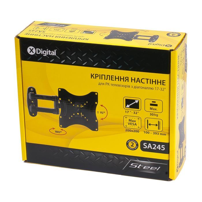 Кронштейн X-Digital STEEL SA245 Black