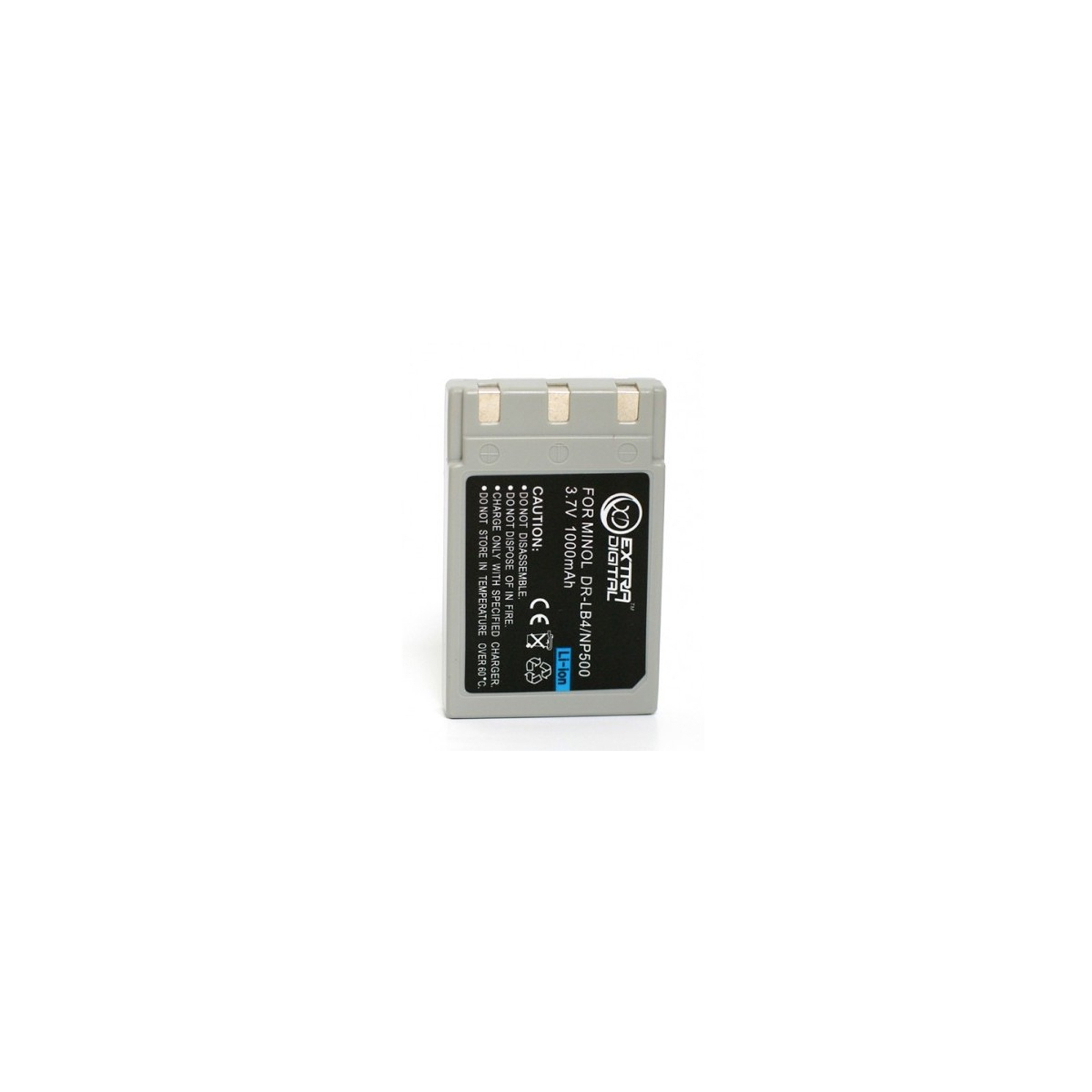 Акумулятор до фото/відео Extradigital Minolta NP-500, NP-600, DR-LB4 (DV00DV1054)