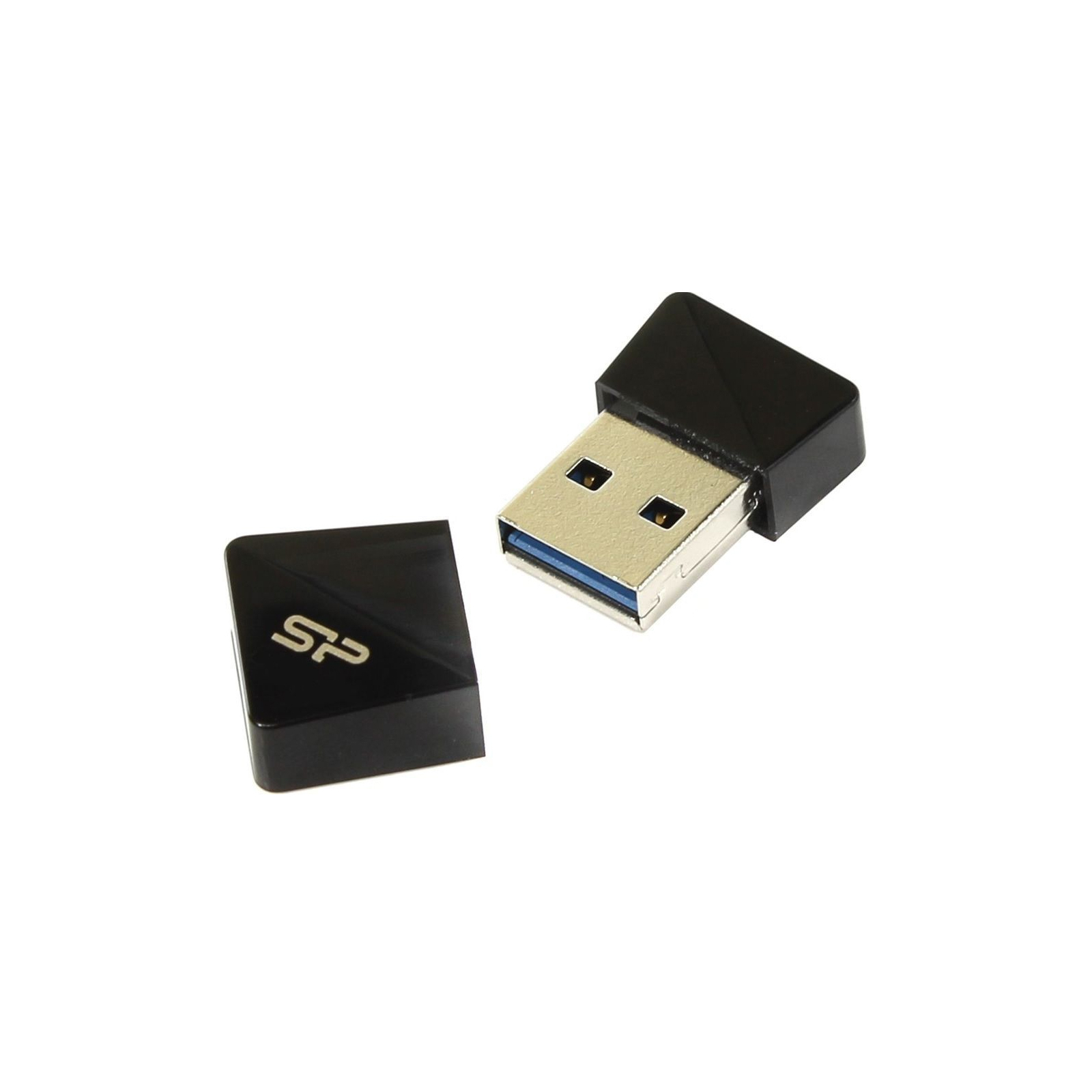 USB флеш накопичувач Silicon Power 32GB Jewel J08 Black USB 3.0 (SP032GBUF3J08V1K) зображення 4