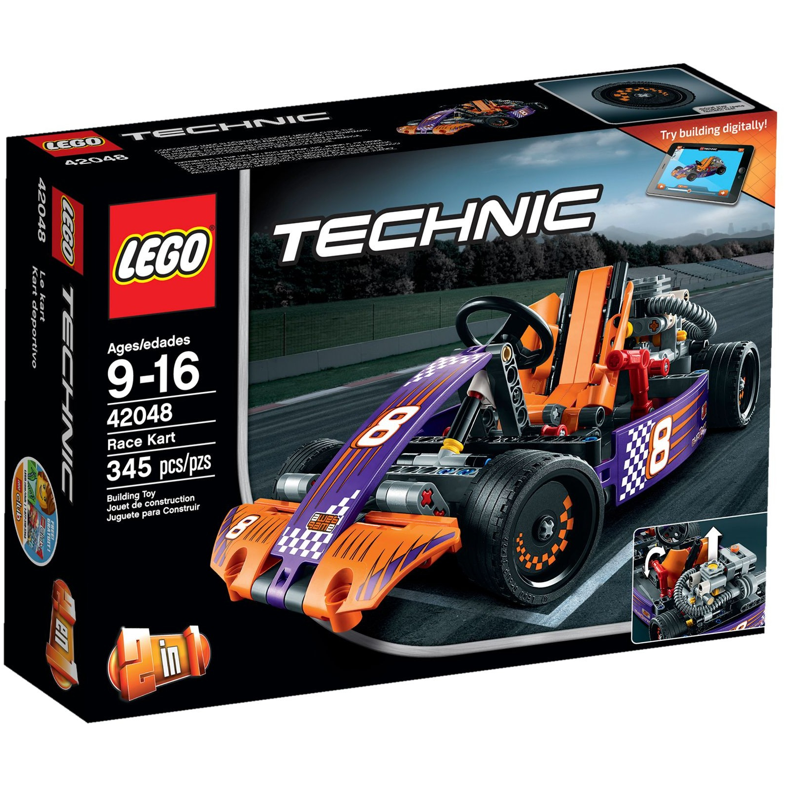 Конструктор LEGO Technic Гоночный карт (42048)