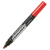 Маркер Centropen Permanent 8576 1-4,6 мм, chisel tip, red (8576/02)