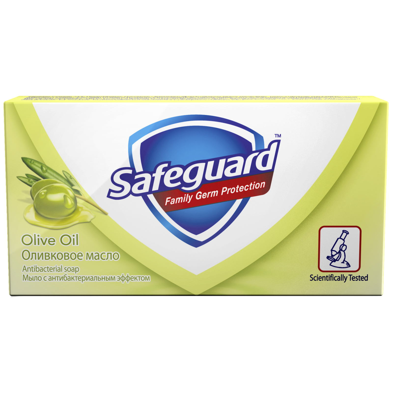 Твердое мыло Safeguard Оливковое Масло 90 г (5011321335868)