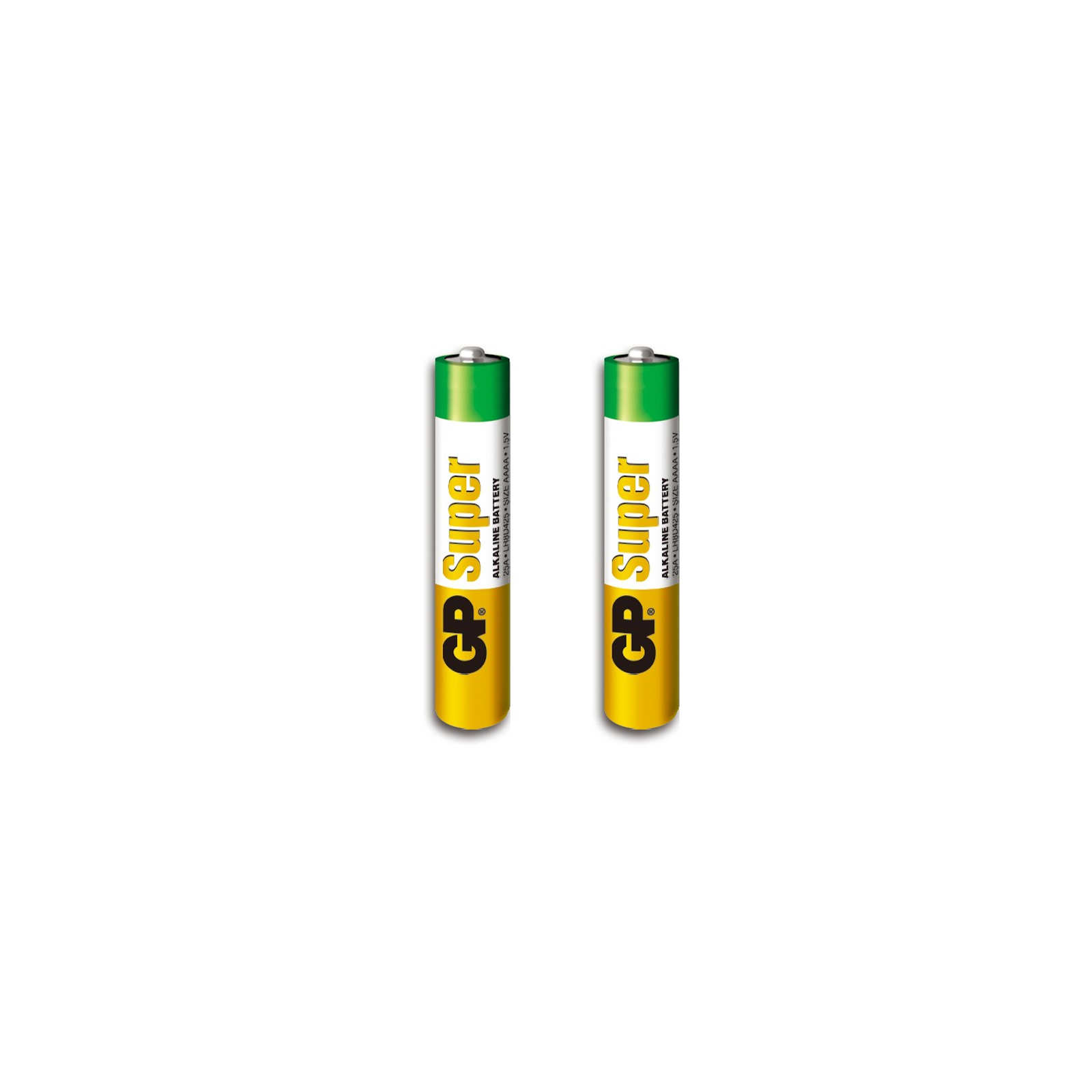 Батарейка Gp AAAA LR61 Super Alcaline * 2 (25A-U2 / 4891199058615) изображение 2