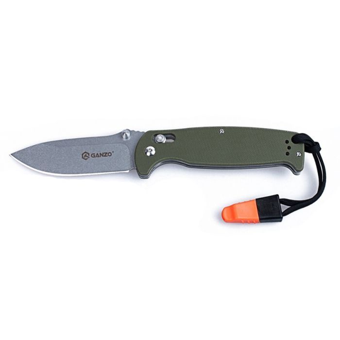 Ніж Ganzo G7412-WS оранжевый (G7412-OR-WS)