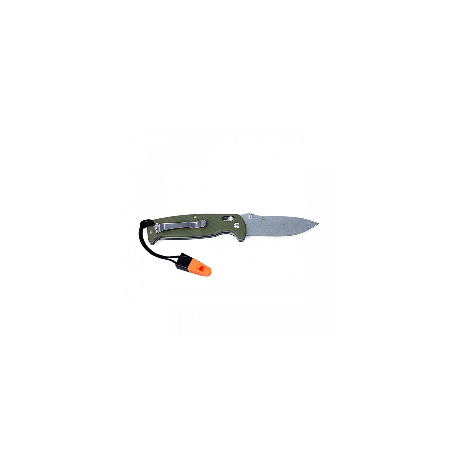 Нож Ganzo G7412-WS оранжевый (G7412-OR-WS) изображение 2