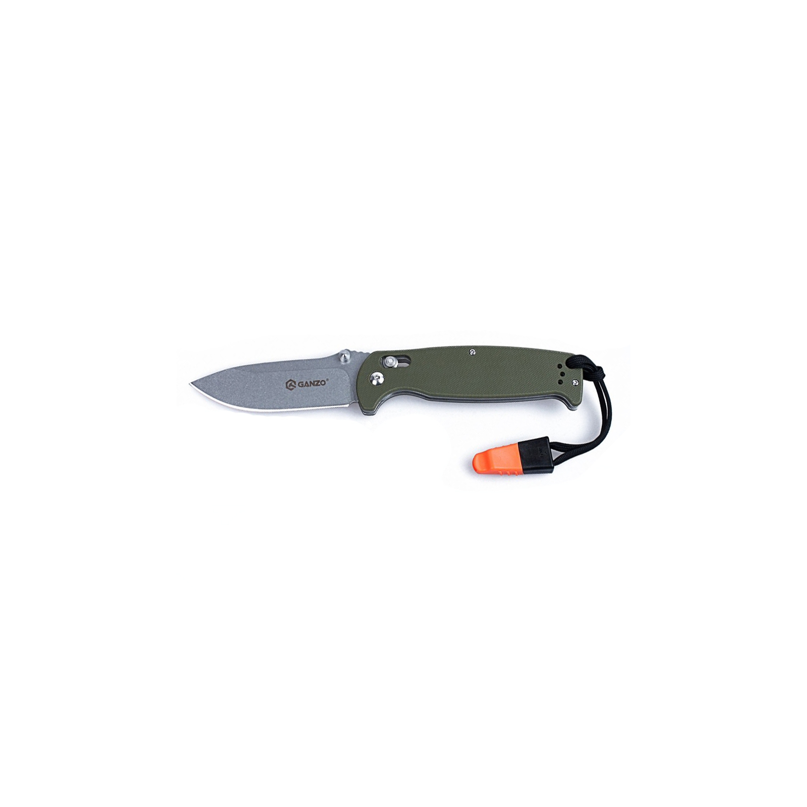 Нож Ganzo G7412-WS оранжевый (G7412-OR-WS)