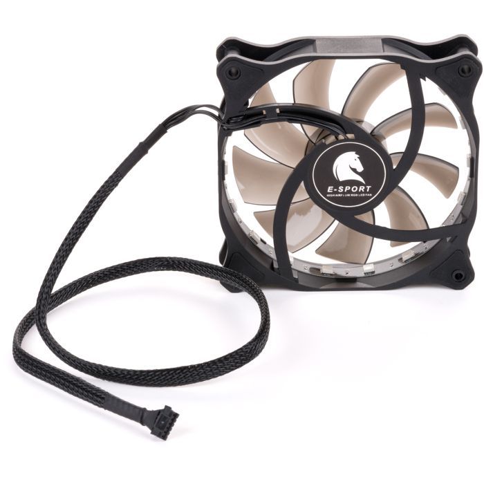 Кулер для корпуса Sama E-SPORT RGB KIT изображение 5