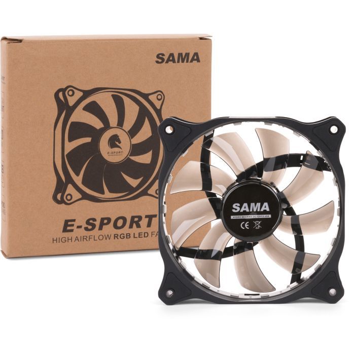 Кулер для корпуса Sama E-SPORT RGB KIT изображение 6