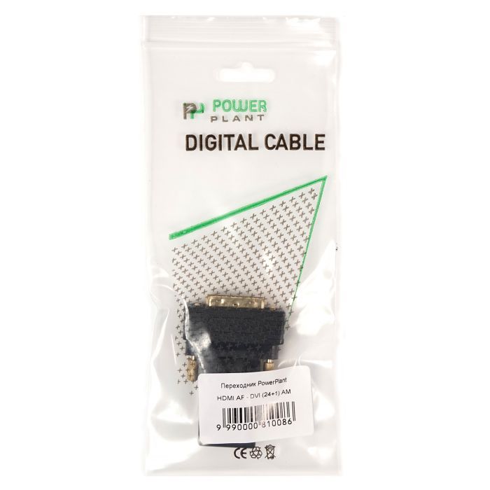 Переходник HDMI AF - DVI (24+1) PowerPlant (KD00AS1301) изображение 4