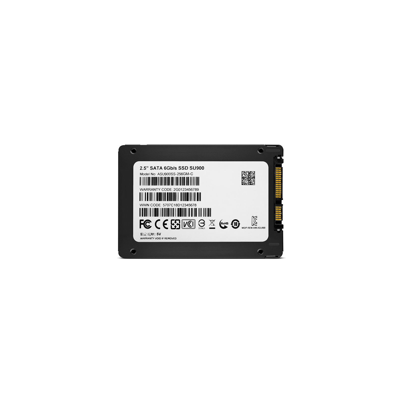 Накопичувач SSD 2.5" 256GB ADATA (ASU900SS-256GM-C) зображення 4