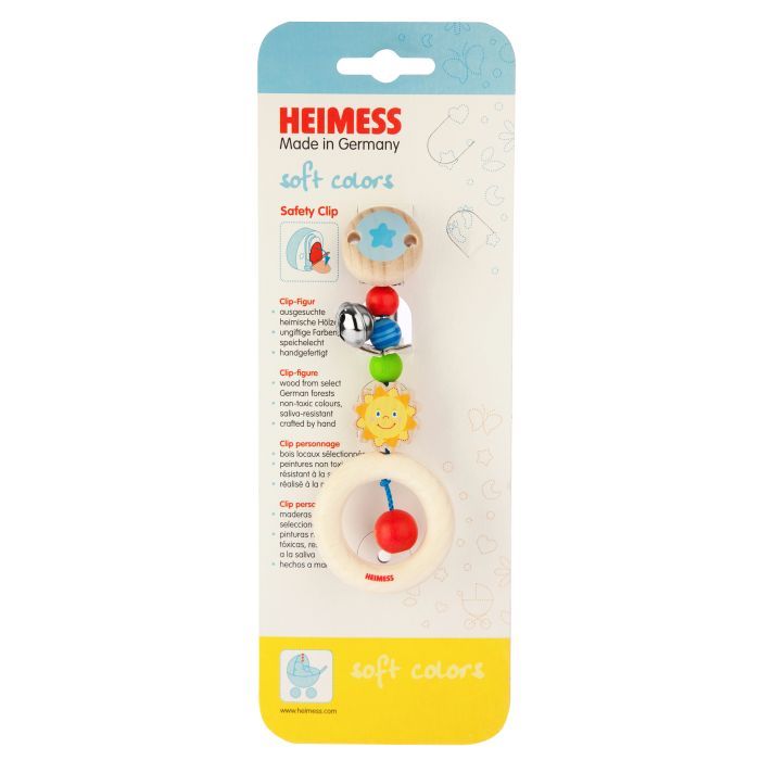 Кліпса для пустушок Heimess Солнышко (736350) зображення 6