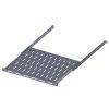 Полка 19" CSV 1U 375 K, глуб. 375 мм. (1-375-К) изображение 2
