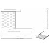 Полка 19" CSV 1U 375 K, глуб. 375 мм. (1-375-К) изображение 3